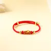 Pulsera de Buena Suerte para Aprobar Exámenes, Alcanzar el Éxito en la Preparatoria y los Exámenes de Admisión a la Universidad, y Pasar Cada Prueba con Facilidad; Pulsera de Hilo Rojo de la Suerte Regalo Inspirador para Estudiantes