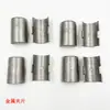 Accesorios para estanterías de malla de alambre cromada, clips de metal y plástico, sujetadores, ruedas universales, cadena antiestática, asa, pasamanos, reposapiés