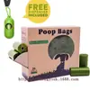 Amazon Transfronterizo Todo Objeto Apilable Pla Almidón de Maíz Pbat Mascota Basura Bolsa Popó Perro Empaquetado Fábrica