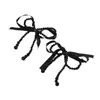 Brincos Femininos Elegantes e Doces com Laço, Tarraxas de Orelha com Pérolas Feitas à Mão, Design Personalizado, Acessórios de Orelha com Franjas Estilo Ins