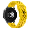 Pulseira de Silicone para Samsung Watch 4/5/6/7/Redmi 5/Huawei/Garmin Venu/Huawei GT 4/5 - Aplicável em Fronteiras