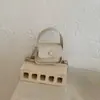 Bolso Bandolera de Cadena Estilo Coreano, Vintage para Mujer 2026 Nuevo de Moda Tendencia Verano Texturizado Color Sólido Pequeño Cuadrado