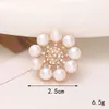 Sapatos de Fivela em Forma de I Mais Vendidos Acessórios DIY Diamante de Cristal Pequeno Acessórios de Joalheria Fragrância Superior Pérola Flor Fivela de Sapato para Mulheres