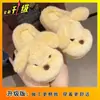 Zapatos de algodón de moda, cómodos y duraderos para mujer, nuevo modelo otoño e invierno 2026, adecuados para usar en casa y al aire libre, cálidos pantuflas de algodón con peluche de cachorro para mujer