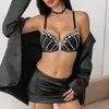 Amazon AliExpress corset sexy para usar por cima e por baixo, lingerie com miçangas para balada e festival de música, corset de barbatanas para puro desejo