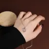 Collar de Pluma de Plata S925 para Mujer, Moda de Lujo Ligero, Colgante Versátil de Estrella de Circonita Iridiscente Cadena para Clavícula Joyería