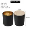 Taza de vidrio electrochapado para vela DIY hecha a mano casera recipiente para vela de aromaterapia de cera de soja Portavelas decoración taza vacía venta al por mayor