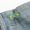 Botón de Cintura de Margarita Pequeña Cinturilla de Jeans Desmontable Hebilla Metálica Ajustable Herramienta Adelgazante de Cintura