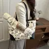 Bolso Tote de Hombro Grande de Moda Estampado Estilo Europeo y Americano para Viajes de Negocios, Nuevo Tendencia Primavera 2026, Elegante