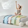 Colcha de Seda Natural de Alta Gama con Efecto Refrescante, Colcha de Verano de Seda de Nylon, Colcha de Aire Acondicionado de Nylon y Spandex Refrescante, Colcha Delgada