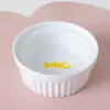 Tigela Dupla Cerâmica para Gatos, Tigela de Água com Proteção de Pescoço, Boca Inclinada Elevada, Tigela de Comida para Gatos, Tigela de Água, Tigela para Pets, Acessórios para Pets