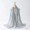 Modelo Nuevo de Venta Caliente Transfronteriza Chal Malasio de Color Sólido Bufanda de Gasa Amazon Aliexpress