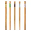 Pauzinhos Antiderrapantes, Duráveis, de Alta Qualidade, Resistentes a Altas Temperaturas, Pauzinhos Domésticos de Bambu, Um Par por Pessoa, Pauzinhos de Novo Estilo com Padrão de Mármore