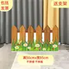 Tablero KT escenario escena de bosque árbol grande utilería de actuación casa maqueta de sketch infantil tablero de fondo