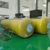 Tanque de Almacenamiento de Petróleo Antifiltraciones Horizontal de Doble Pared SF, Tanque de Almacenamiento de Petróleo Subterráneo para Gasolineras, Tanque de Metanol, Gasolina, Diésel y Lubricantes