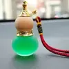 Colgante de Perfume de Aromaterapia para Coche Botella de Aceite Esencial Calavera Colgante Accesorios de Decoración Interior de Coche Adorno Decoración Colgante