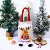 Decoraciones navideñas lino nubes muñeco tridimensional bolso de mano regalo de graduación de jardín de infantes bolso de mano navideño