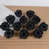 Atacado de Cabeças de Flores Artificiais de Rosa para Casamento DIY Flores Artificiais Feitas à Mão, Decoração de Parede de Flores Arco, Flores de Plástico Seda, Arranjos de Flores