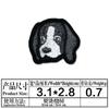 Parche de Tela Bordado de Animal de Dibujos Animados de Cachorro Lindo Insignia de Marca Moderna Parche de Moda Parche Ropa DIY Estrella de Cinco Puntas Gatito