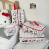 Bolsa de almacenamiento de viaje para gato a rayas estilo japonés, organizador de equipaje portátil, bolsa de almacenamiento para viajes de negocios y viajes, bolsa para clasificar ropa