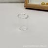 Buquê de Flores de Vidro, Decoração de Mesa com Flores de Vidro, Vaso Pequeno com Planta, Lírio Calla, Tulipa, Flor Artificial Pequena Presente
