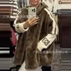 Amazon Transfronterizo Otoño 2026 Moda Casual Suelta con Capucha y Parches Nueva Chaqueta para Mujer