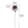 Flores dália artificiais para atacado, plantas verdes, decorações de casamento e itens de artesanato em estilo INS, fabricados para vendas transfronteiriças