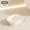 Lavabo de Alta Transparencia con Tabla de Lavar Integrada, Cubeta de Plástico Grande para el Hogar, Lavabo Multifuncional con Tabla de Lavar, Lavabo Espeso para la Cara