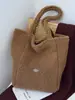 Bolsa Tote Casual de Diseño de Nicho Nuevo Otoño 2025 Bolso de Mano Casual Moda Textura Retro Bolso de Hombro para Mujer
