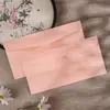 Sobre de perfume grueso nuevo más vendido transfronterizo, tarjeta de invitación colorida en blanco simple, carta de invitación romántica navideña al por mayor