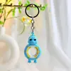 Chaveiro Animal Cartoon Círculo Mais Vendido Pingente de Carro de Borracha Macia Pequeno Presente Boneca Infantil Pequeno Presente Atacado