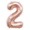 Amazon 42 pulgadas Globos Digitales de Papel de Aluminio Temática de Belleza Set de Decoración para Festival Cumpleaños Fiesta de Bodas Globos Digitales