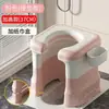 Asiento de Inodoro Portátil para Baño del Hogar, Convierte Inodoro de Sentadilla a Inodoro de Asiento, Adecuado para Adultos, Personas Mayores y Mujeres Embarazadas