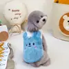 Roupas para Cães e Gatos, Roupas para Cachorros Pequenos para Outono e Inverno, Colete Ursinho para Poodle e Spitz Alemão, Jaqueta de Lã Ártica Urso de Lã 24