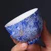 Taza de Té Personal, Taza de Maestro, Taza de Degustación Cerámica para Hogar Individual, Taza de Té Pequeña, Taza Individual, Juego de Té Kung Fu
