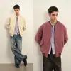 Northern Limit Marca de Moda Americana para Hombre Invierno 2025 Nueva Chaqueta de Algodón Estilo Piloto con Cuello de Béisbol Abrigo de Algodón Cálido para Hombre