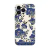 Nuevo Estilo Chino Retro Dorado Azul y Blanco Porcelana Peonía Funda para Teléfono iPhone 17 Película de Cobertura Total Apple 18Pm Funda Protectora