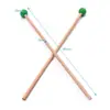 Xilofone/marimba baqueta marimba baqueta marimba baqueta Haste de ácer baqueta de teclado cabeça de silicone