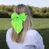 Pinza de pelo de clip de resorte de cinta de lazo fluorescente de moda pinza de pelo de color sólido pinza superior linda accesorios para el cabello de venta caliente transfronteriza tocado al por mayor