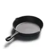 Frigideira Plana de Ferro Fundido Frigideira para Bife Panela Antiaderente Panela para Bolo Panqueca Holandesa Fogão de Indução Mini Frigideira para Ovo Sem Revestimento