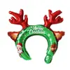 Presente de Dia de Natal Headwear Balão Criança de Jardim de Infância Faixa de Cabeça Presente Decoração Shopping Center Velhinho Árvore Layout Cena
