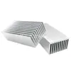 Dissipador de Calor Perfil de Alumínio 100*50*30mm Radiador de Chip de Placa-mã Digital Roteamento Pcb Condutividade Térmica Dissipador de Calor