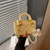 Bolso acolchado estilo Chanel para mujer, nuevo modelo 2026, bolso cruzado de lujo ligero, bolso de hombro cuadrado pequeño exquisito de alta gama