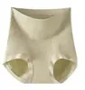 Ropa Interior Cómoda de Cintura Alta para Mujer 10A Algodón Puro Antibacteriano Refuerzo de Entrepierna Levantamiento de Vientre Apriete de Glúteos Bragas para Abdomen Nuevo Estilo 2025