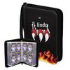 Livro Popular da Amazon de Folhas Soltas com Grade 4 Quadrados Cartas Pokemon Pu Dupla Face Grande Capacidade Desenho Animado Livro de Coleção de Cartas