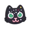 Divertida Calabaza de Halloween PVC Goma Suave Plástico Gota Hebilla Decorativa Removible Agujero Zapatos Flor Hebilla de Zapato Accesorios DIY Transfronterizos