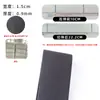 Atacado do Fabricante Acessórios de Elástico com Borda de Gancho Preto e Branco Elástico Liso Largo Plano 2,5 cm Elástico de Crochê Retardante de Chama