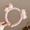 Faixas de cabelo da moda para meninas, perfeitas para outono e inverno, com um design fofo e divertido, apresentando orelhas de gato de desenho animado, e versáteis o suficiente para combinar com qualquer roupa.