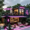 Área de Contenedores de Villa de Fábrica de Shenyang Planificación de Calle Comercial Tiendas Estilo Industrial Oficina de Ventas