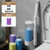 Cepillo de Inodoro Desechable para Baño Cabezal de Repuesto Esponja Cabezal Montado en Pared Desodorizante Limpiador Juego Transfronterizo